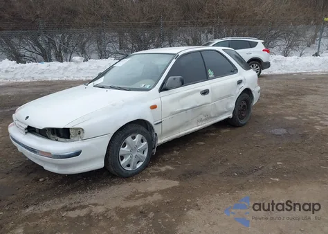 1993 Subaru Impreza L Plus z USA, uszkodzony, nr VIN JF1GF2447PH808126